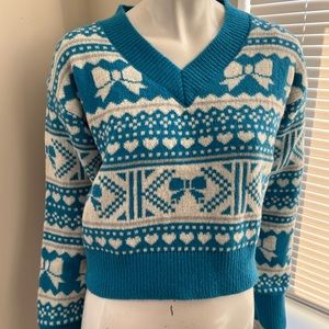Nordic pattern sweater